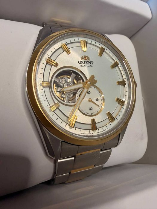 Zegarek Orient Contemporary Automatic Open Heart RA-AR0001S10B | Komplet i Gwarancja