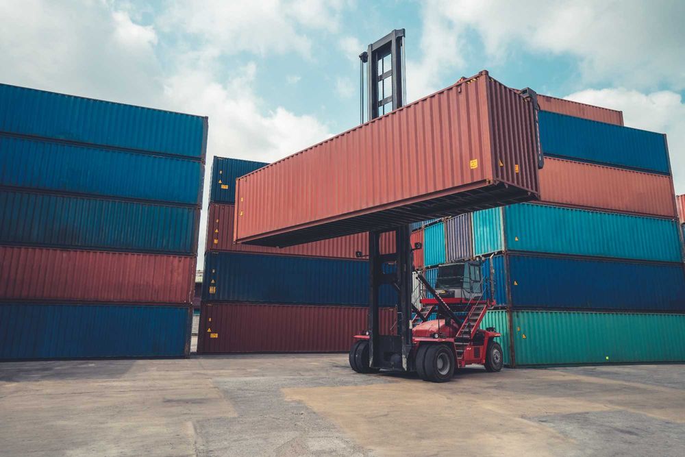 Kontener morski magazynowy 40 DV/HC 12 metrowy, używany