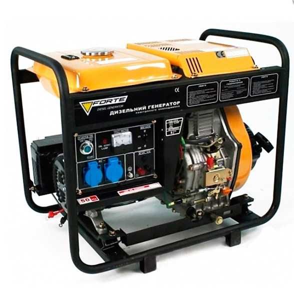 Дизельгенератор FORTE FGD8000E  (потужність 6 кВт)