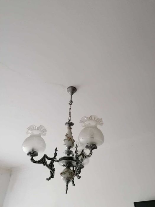 Candeeiros de tecto - usados em boas condições