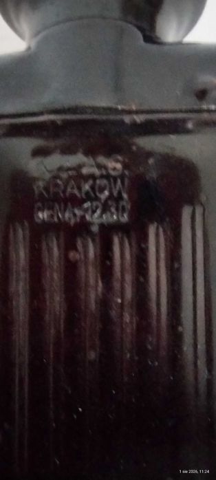 Stara latarka KZAG Kraków na płaską baterię 4,5V