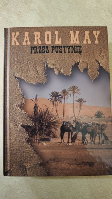 Karol May Przez pustynię Kolekcja hachette jak nowa