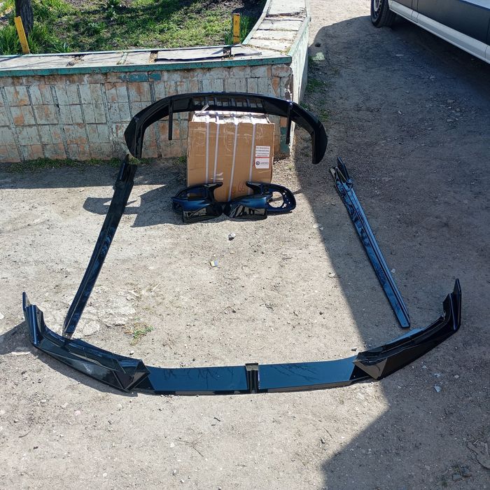 BMW X3 G01 G08 21+ рест сплитера юбки накладки