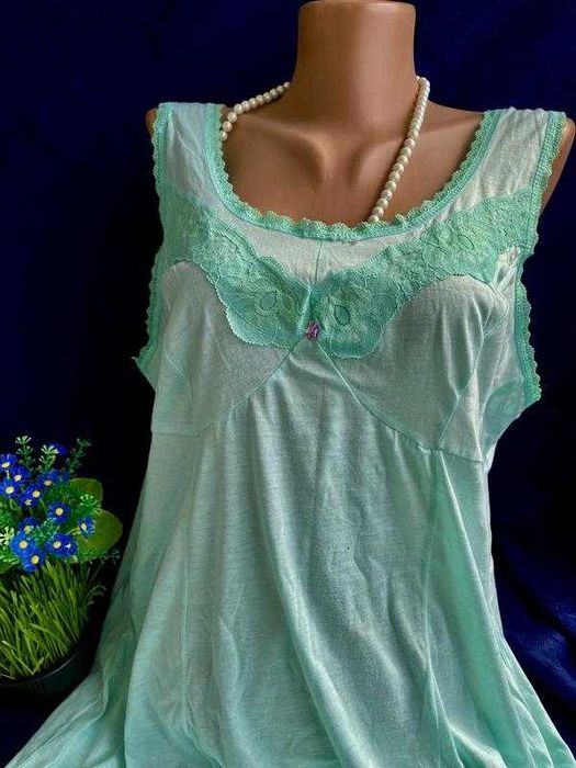 Винтаж! комбинация большой размер пишна краса пеньюар