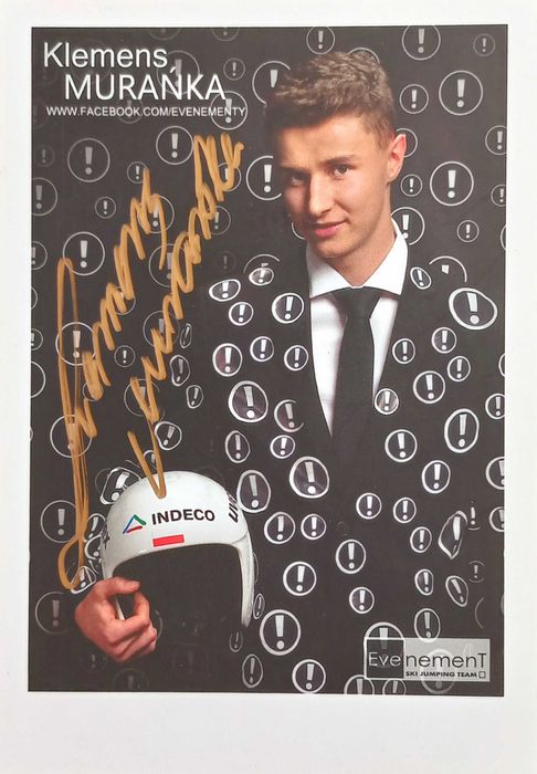 KLEMENS MURAŃKA - oryginalny autograf