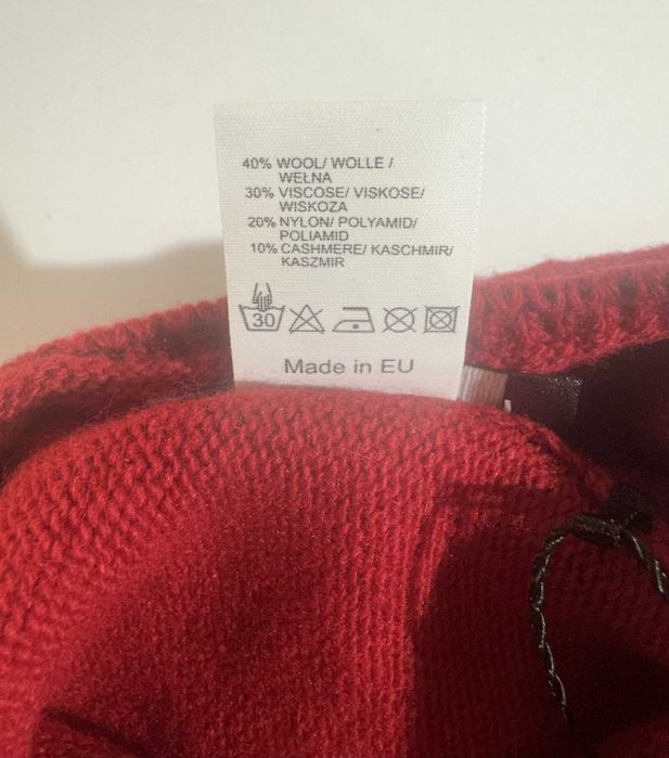 SIMPLE czapka z dodatkiem kaszmiru, one size