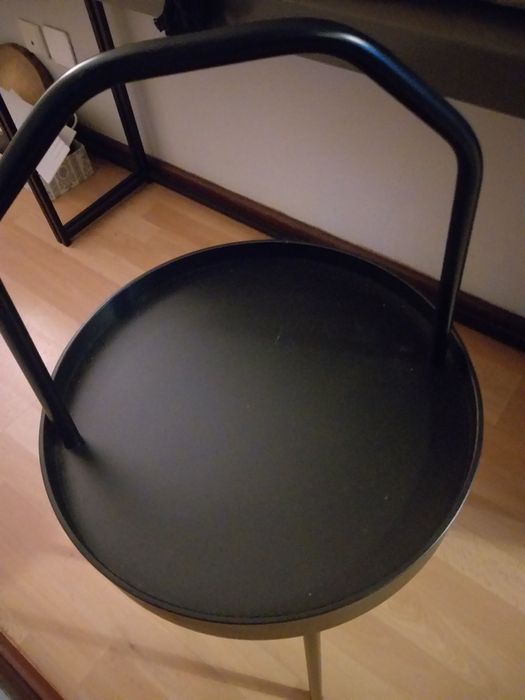 Mesa apoio preto