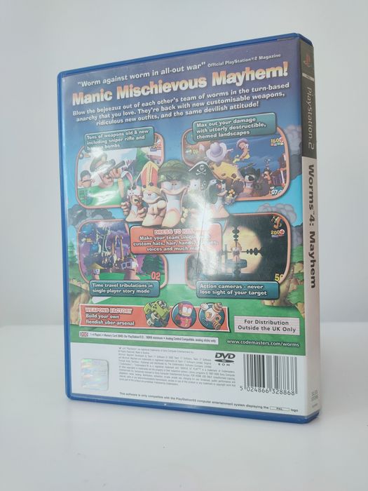 Worms 4 Mayhem - Gra PS2