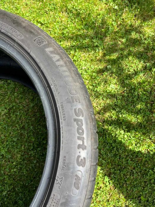 Komplet Michelin Latitude Sport 3 R20 265/45 + 295/40 DOT 2019 5–6 mm