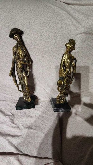 Peças com 45 cm em Bronze Art Deco