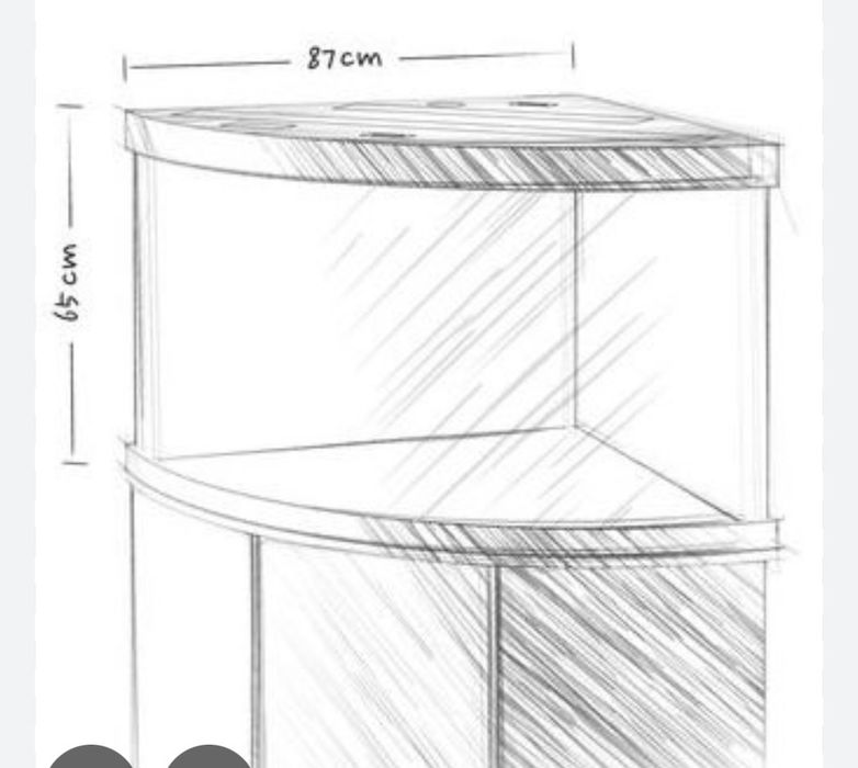 Akwarium Juwel najwyższa wersja narożne 350l Helia Lux.