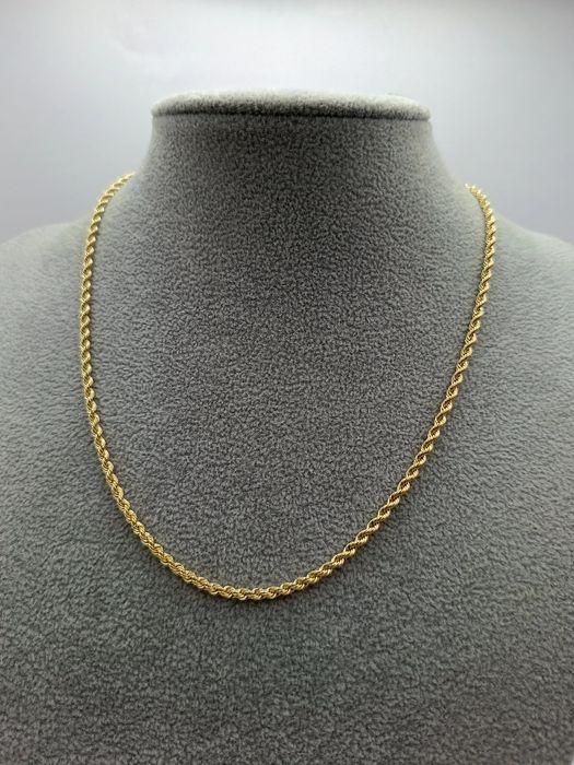 Złoty Łańcuszek Kordel 45cm Pr.585 Nowy Zapraszamy