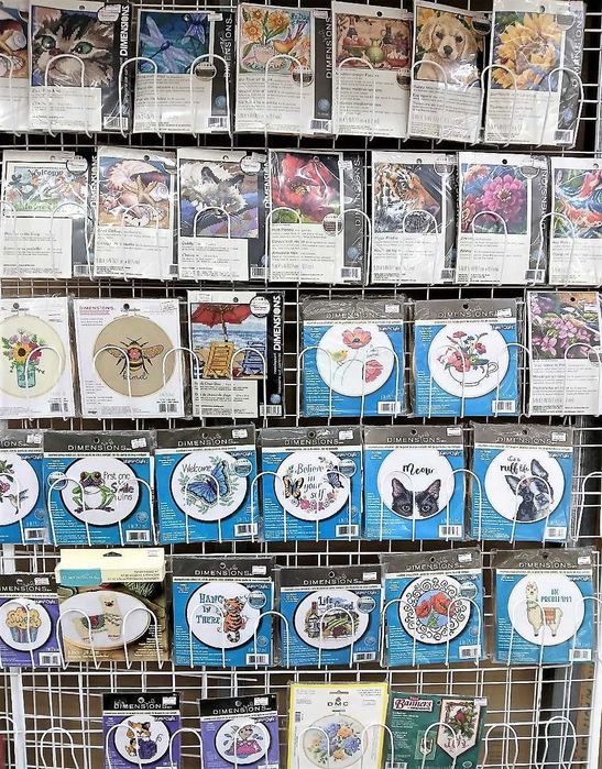 Вишивання Dimensions Permin Anchor Merejka. Будинок торгiлi 1-поверх.