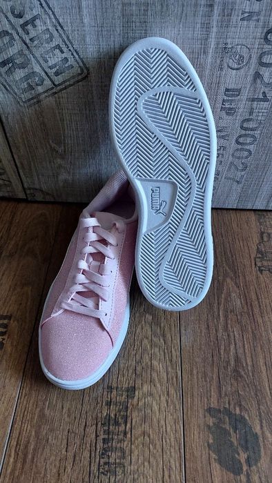 Puma Smash v2 Glitz Glamur adidasy damskie rozm 37 cm NOWE