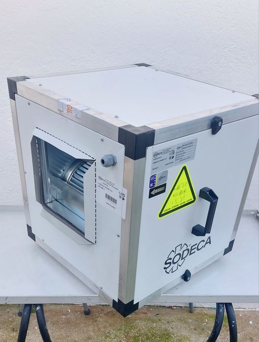 Ventilador 7/7 extrator 1500 m3h Ar fumos tintas de estufas de pintura