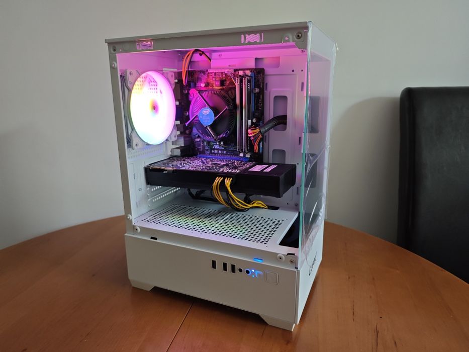 Komputer gamingowy Intel i5 GTX 970 SSD RGB e-sport akwarium
