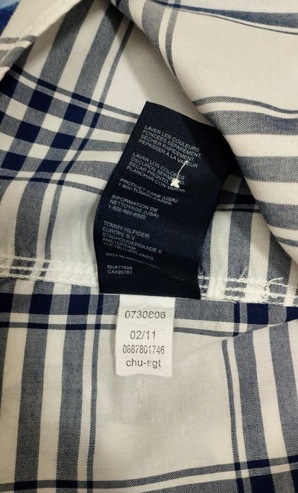 Tommy Hilfiger piękna męska koszula