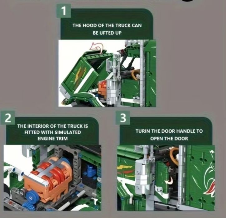 Конструктор  грузовик Technic Caterpillar Truck  2105 деталей Lego
