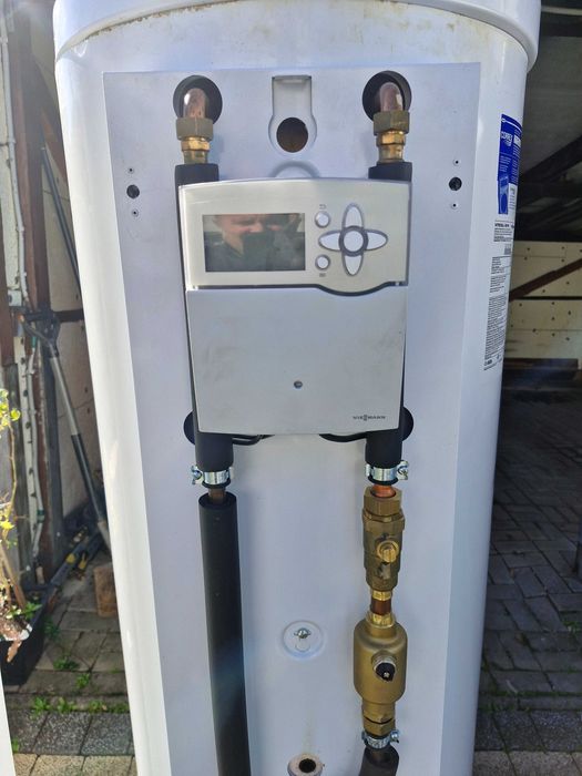 Viessmann vitocell 100 w z instalacją solarną