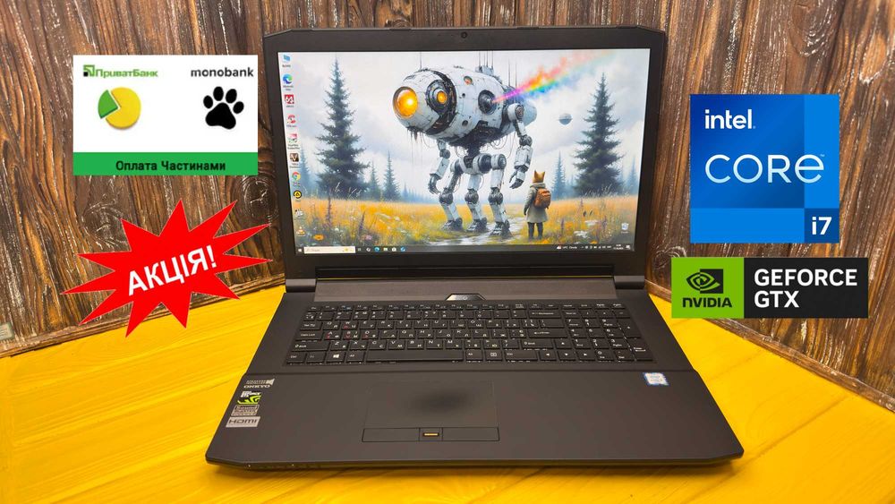 Супер Ціна! Ноутбук Для Роботи і Ігор Clevo N170RD1 /17"/GTX 960M 2 GB