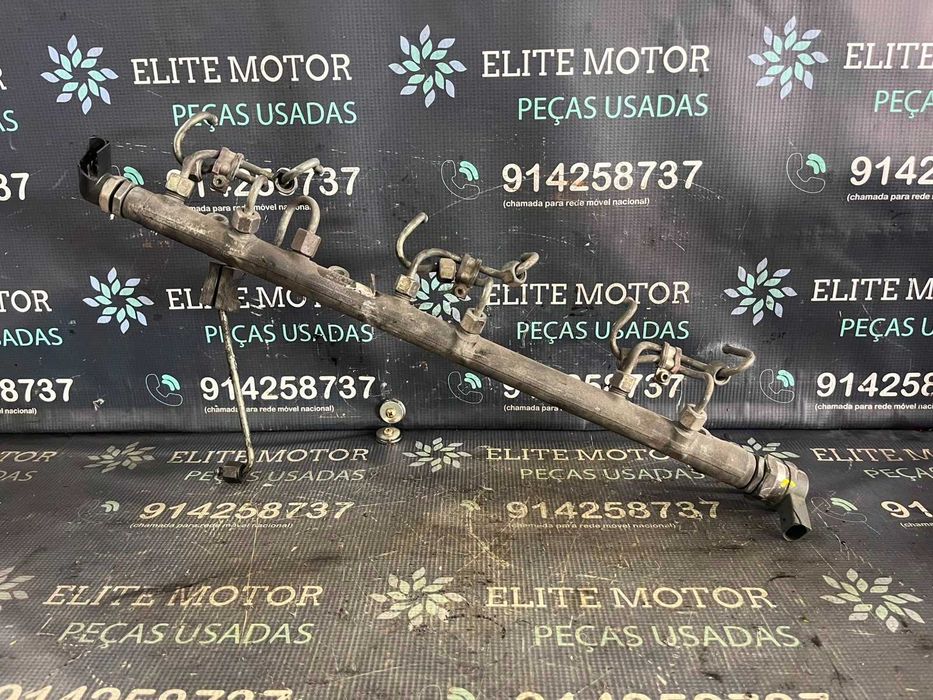 Régua de injeção usada BMW 530D 730D X5 M57 306D2 BOSCH 0445216008