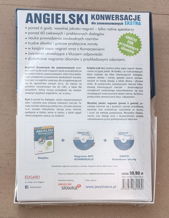 [Nowy] Edgard Angielski Konwersacje dla zaawansowanych Poziom B1 - C2