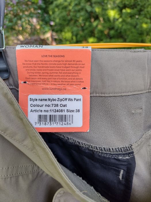 Lundhags NOWE Damskie spodnie trekkingowe Lundhags Nybo Zip Off