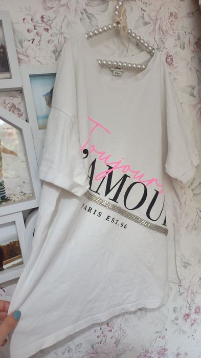 Paka dla dziewczynki 122 128 lato Zara reserved River island koszulki