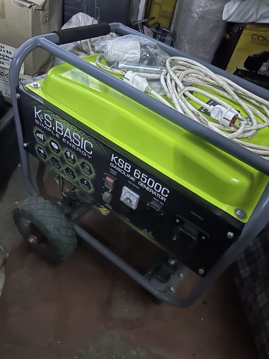 Генератор бензиновий Konner&Sohnen KBS 6500C