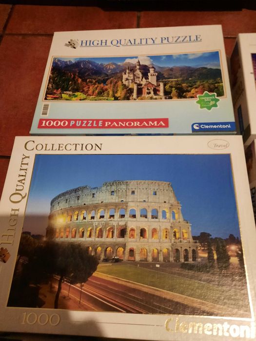 7 puzzles 1000 peças
