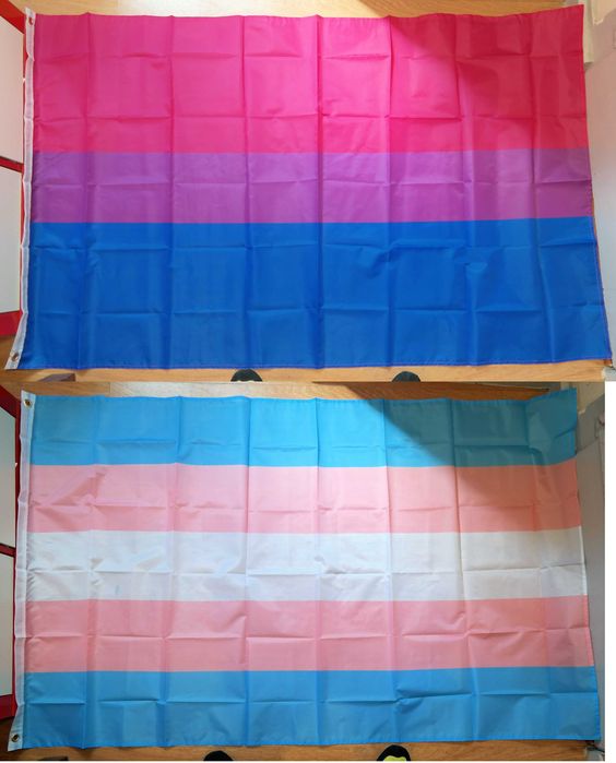 Bandeiras 150 X 90 cm LGBT QIA+ Gay Pride Arco Iris