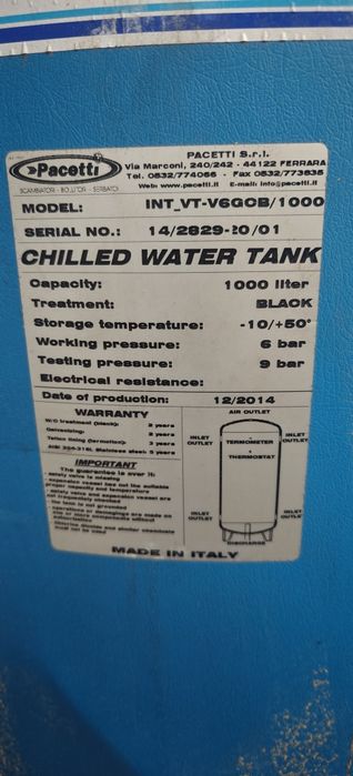 Zbiornik buforowy 1000l bufor ocieplenie cena brutto