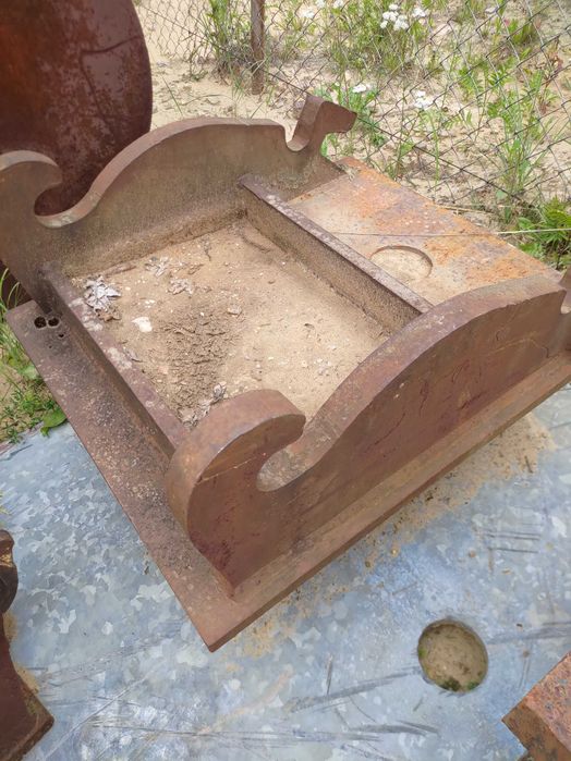 Szybkozłącze Verachter fi90mm płyta adaptacyjna gruba stal mocna