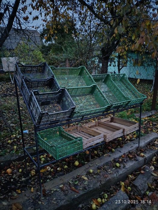 Стелаж(вітрина, стійка) для продажу овочів, фруктів.Б/У
