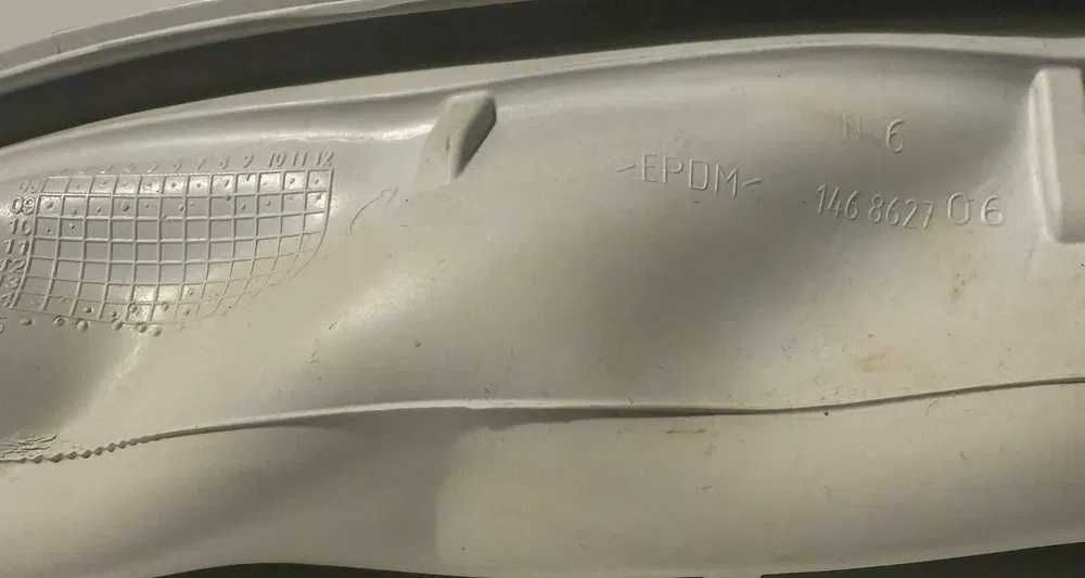 Fartuch z obejmą górną i dolną pralki Electrolux