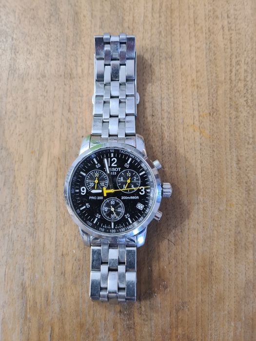 Zegarek Męski Tissot PRC 200 Chronograph T461 Łódź Górna •