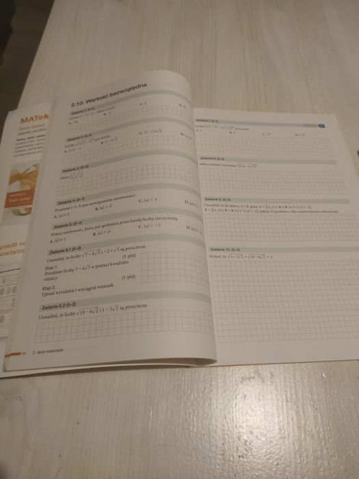 Matematyka 1 podręcznik i karty pracy puste