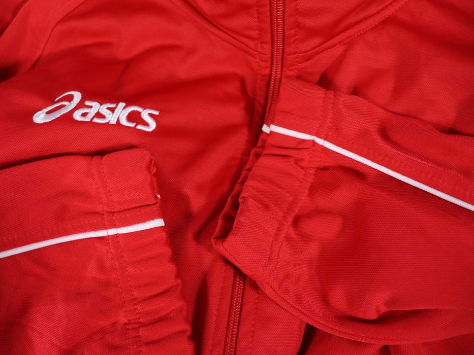 Asics team line męska bluza sportowa treningowa rozpinana XXL oversize