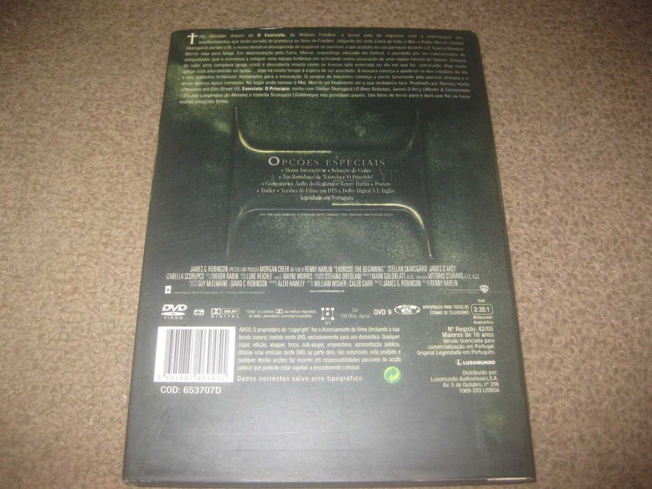 DVD "Exorcista: O Princípio" numa Edição Especial em Slidepack!