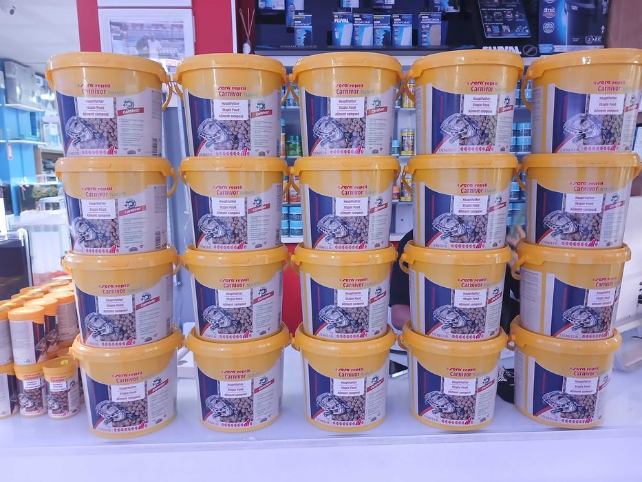 Sera Carnivor para tartaruga embalagem 3800ml