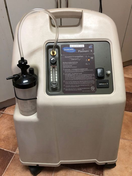 Koncentrator tlenu. Tlenoterapia