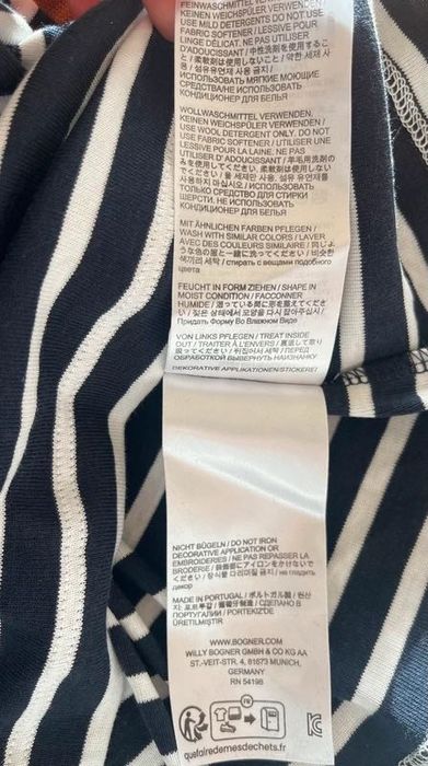 Camisola riscas Bogner