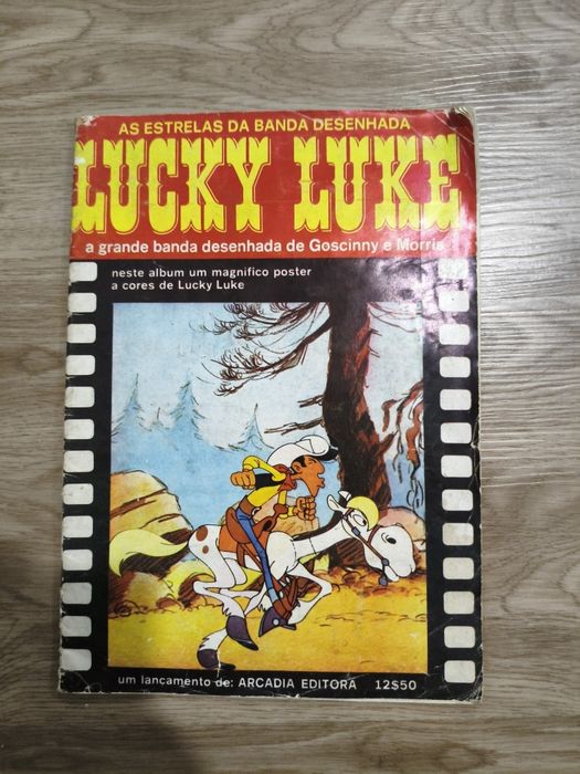 Banda desenhada lucky Luke