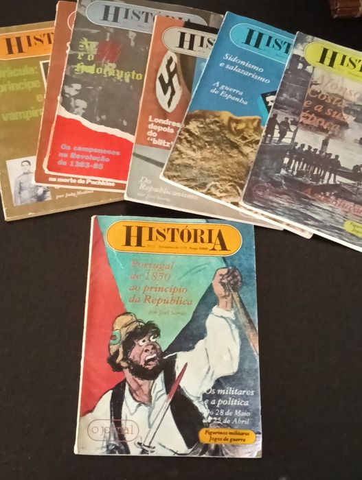 Livros/ revistas História do n.1 ao n.6 e n.10