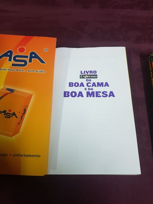 2 livros " Boa cama boa mesa"