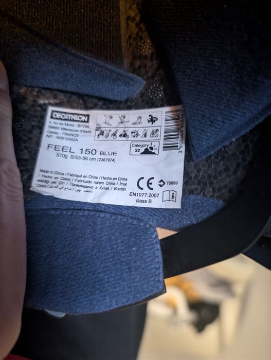 Kask Wedze Feel 150 Blue rozmiar S