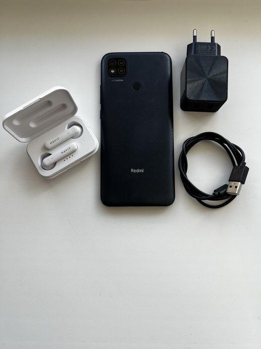 Смартфон Redmi 9C NFC 2/32GB | + Bluetooth навушники HAVIT у подарунок! | Торг