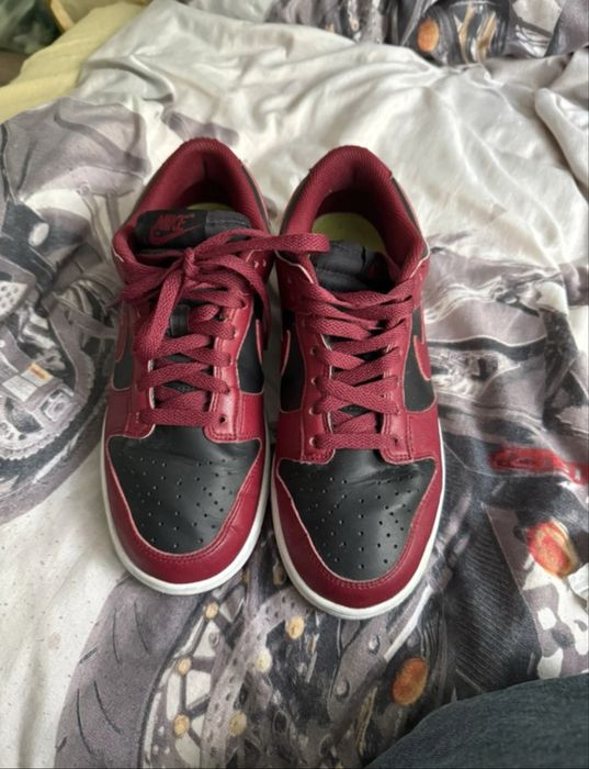 Nike dunk kolor bordowy