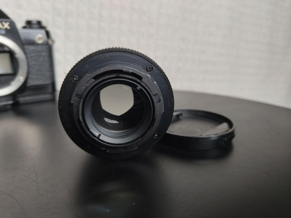 Contax 137 MD + Zeiss planar 50/1.7 Sigma 75-250/4-5