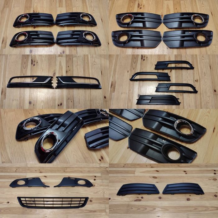 Решетка Заглушка в бампер SuperB,Octavia A7,Octavia A5,Tour,Fabia,Audi  Решітка Q5 A6C6 C7 A6C5 A4B6 A4B8 A4B7 Q7 Golf Passat Jetta T5 Touran Caddy